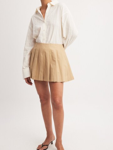 NA-KD Skirt in Beige: front