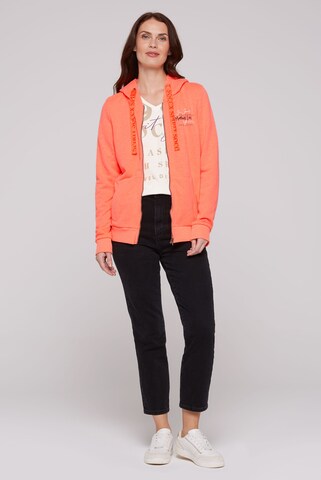 Soccx Sweatjacke in Orange