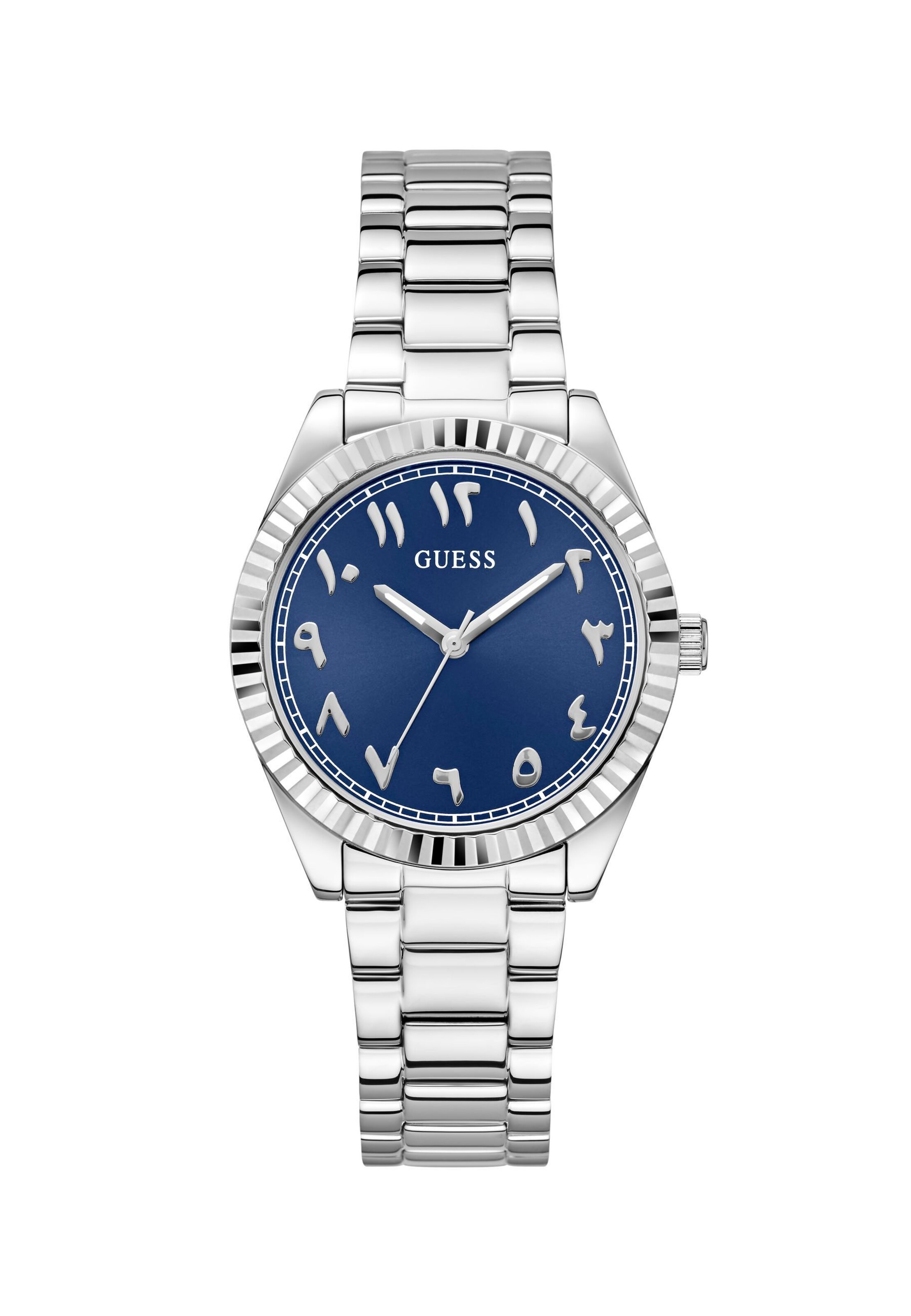 GUESS Analog Watch 'Luna' in Silver: front
