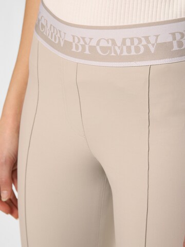Bootcut Pantalon à plis 'Ranee' Cambio en beige