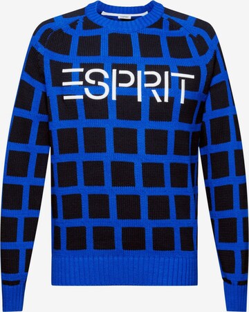 ESPRIT Trui in Blauw: voorkant