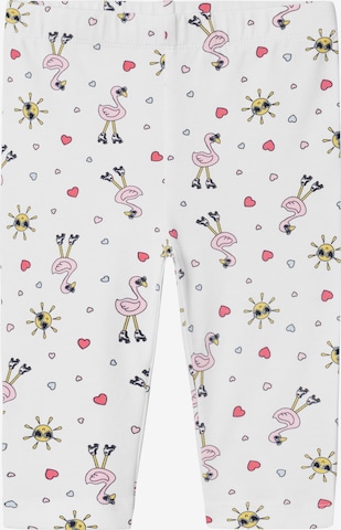 NAME IT Skinny Legginsy 'VIVIAN' w kolorze biały: przód