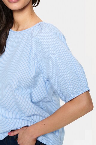 SAINT TROPEZ Blouse 'JosefiaSZ' in Blue