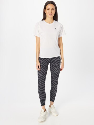 T-shirt fonctionnel 'Run Icons' ADIDAS PERFORMANCE en blanc