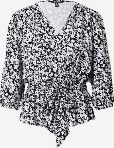 Lauren Ralph Lauren Blouse 'SHIANETA' in Black / White, Item view