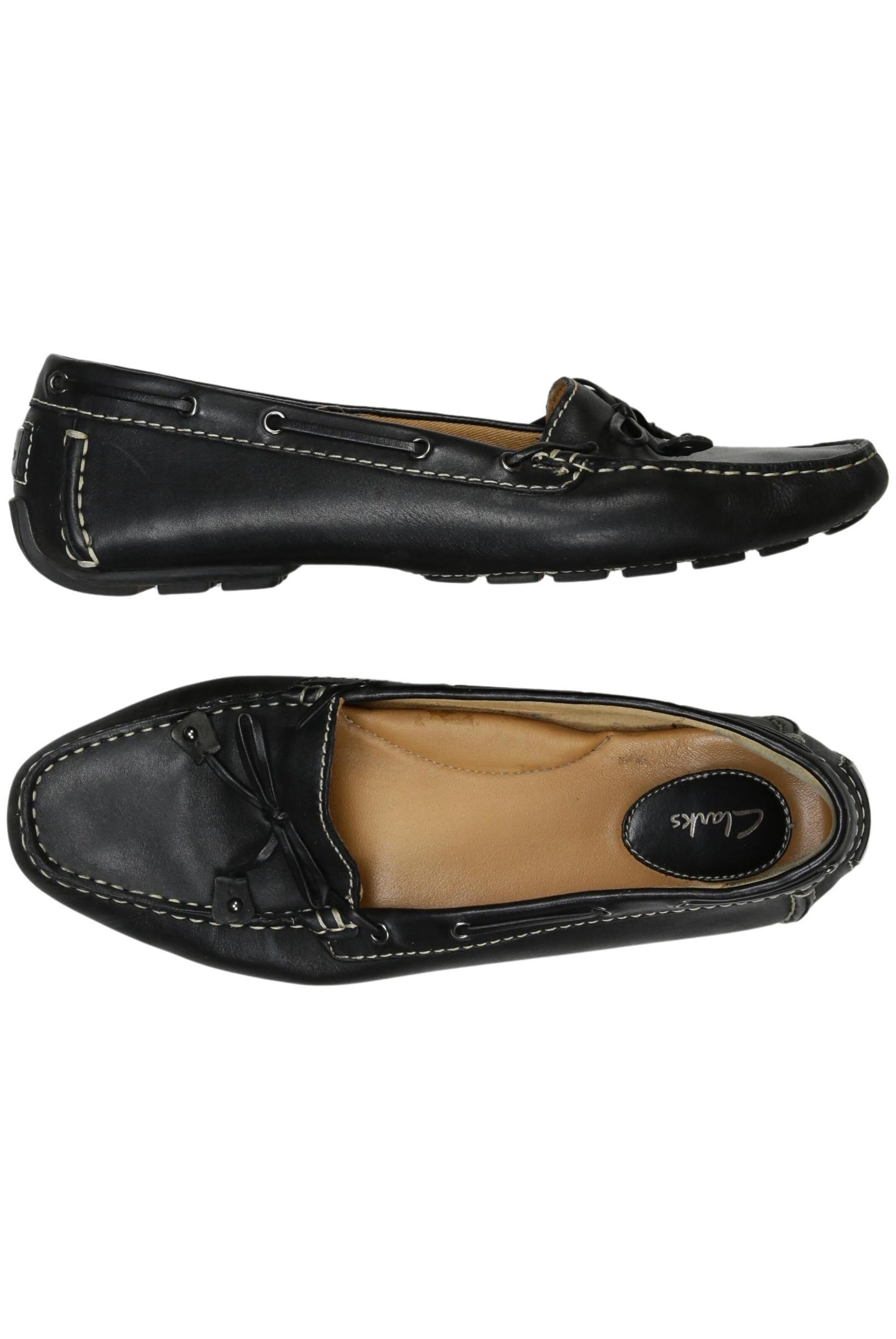 CLARKS Flats & Loafers in 40,5 in Black: front