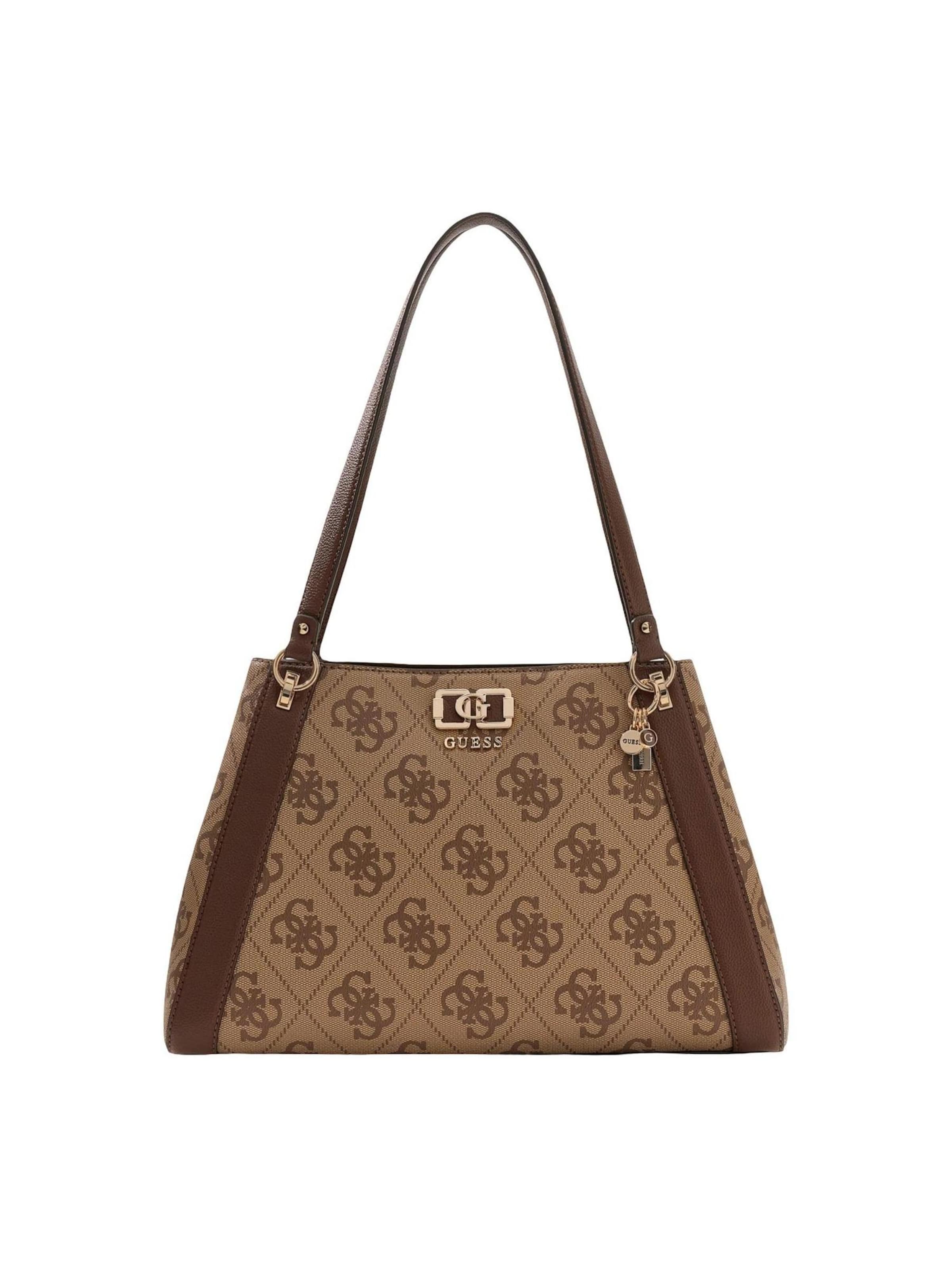 GUESS - Bolso de hombro 'KARNILLA LOGO GFRIEND CARRYALL HWOS99 01220' en beige: frente