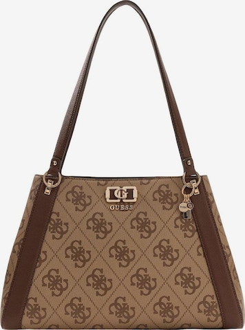 GUESS - Bolso de hombro 'KARNILLA LOGO GFRIEND CARRYALL HWOS99 01220' en beige: frente
