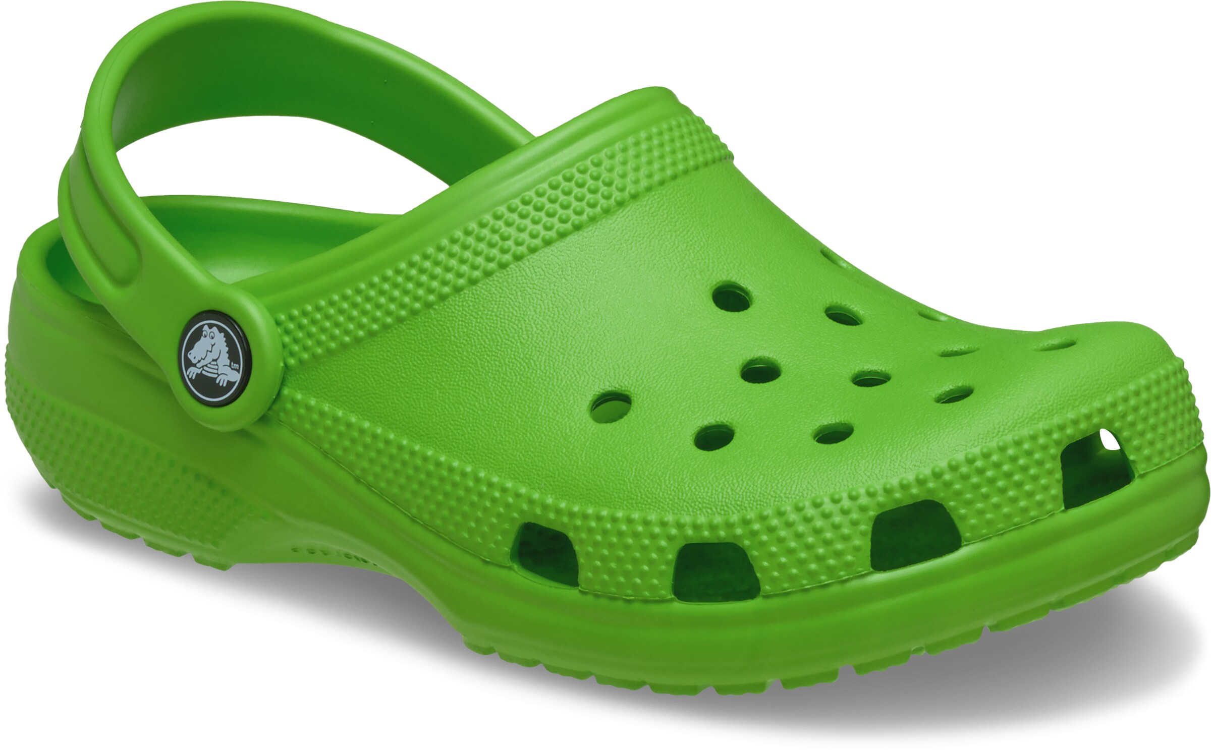 Crocs Clogs in Grün: Vorderseite