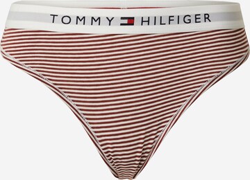 Tommy Hilfiger Underwear Stringid, värv pruun: eest vaates