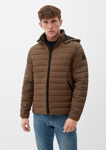 s.Oliver Winter jacket in Brown: front