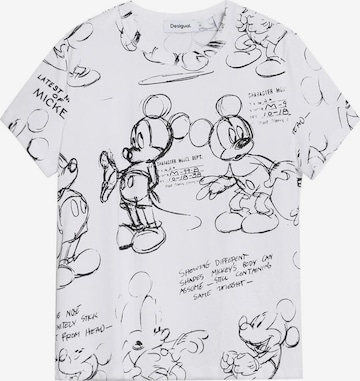 balta Desigual Marškinėliai: priekis