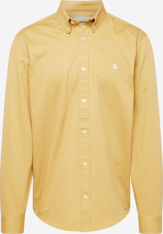 Carhartt WIP - Ajuste regular Camisa de negocios 'Madison' en marrón: frente