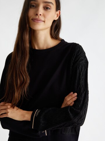 Sweat-shirt Liu Jo en noir
