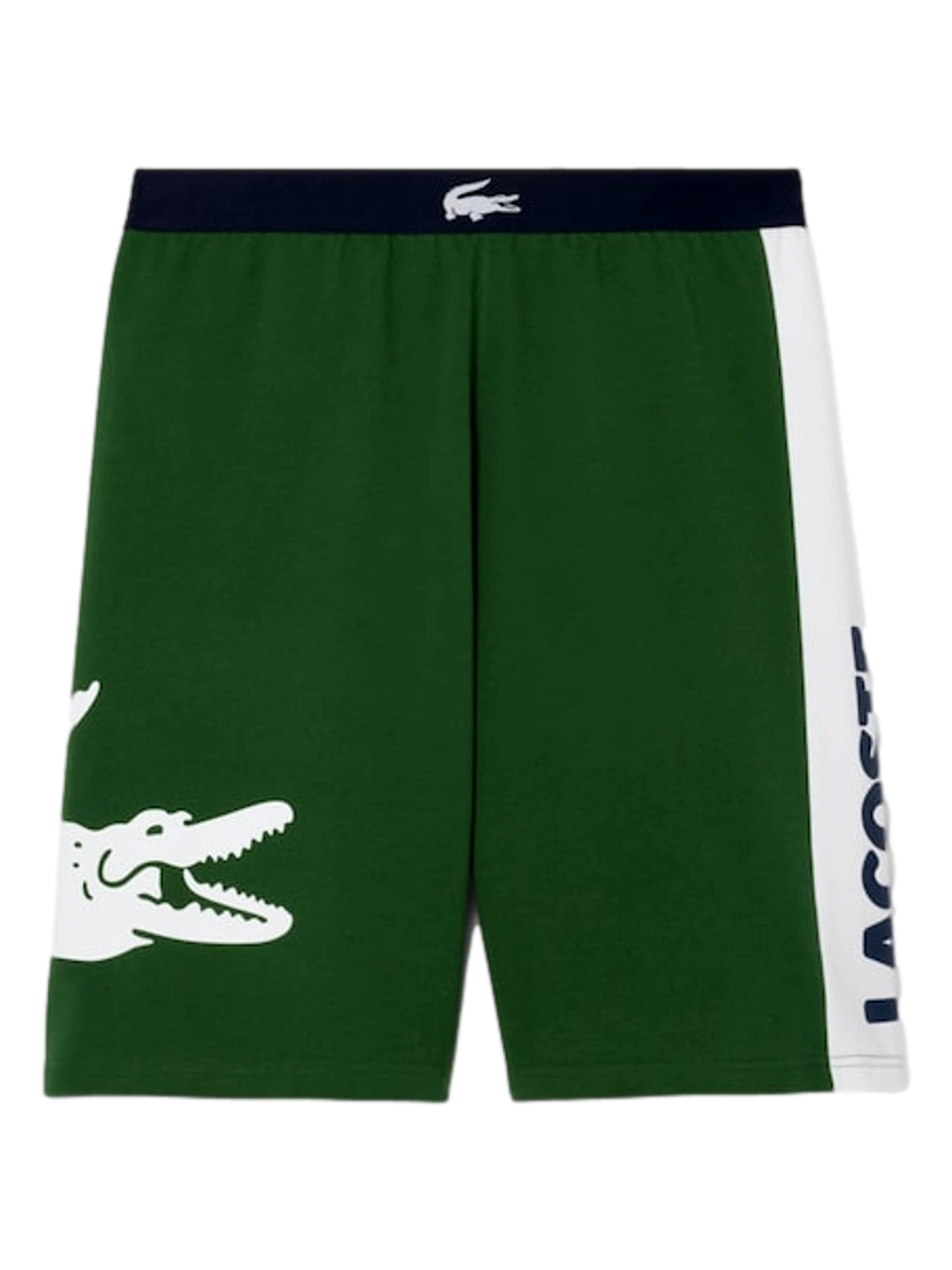 LACOSTE Pyjamasbukser i grøn: forside