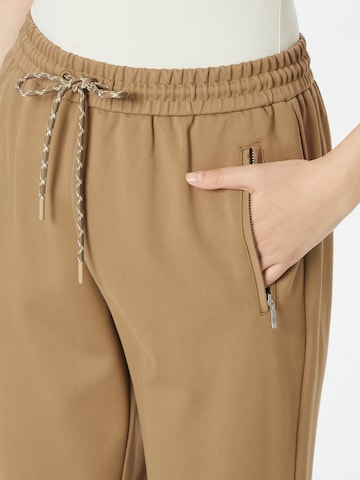 Effilé Pantalon s.Oliver en marron