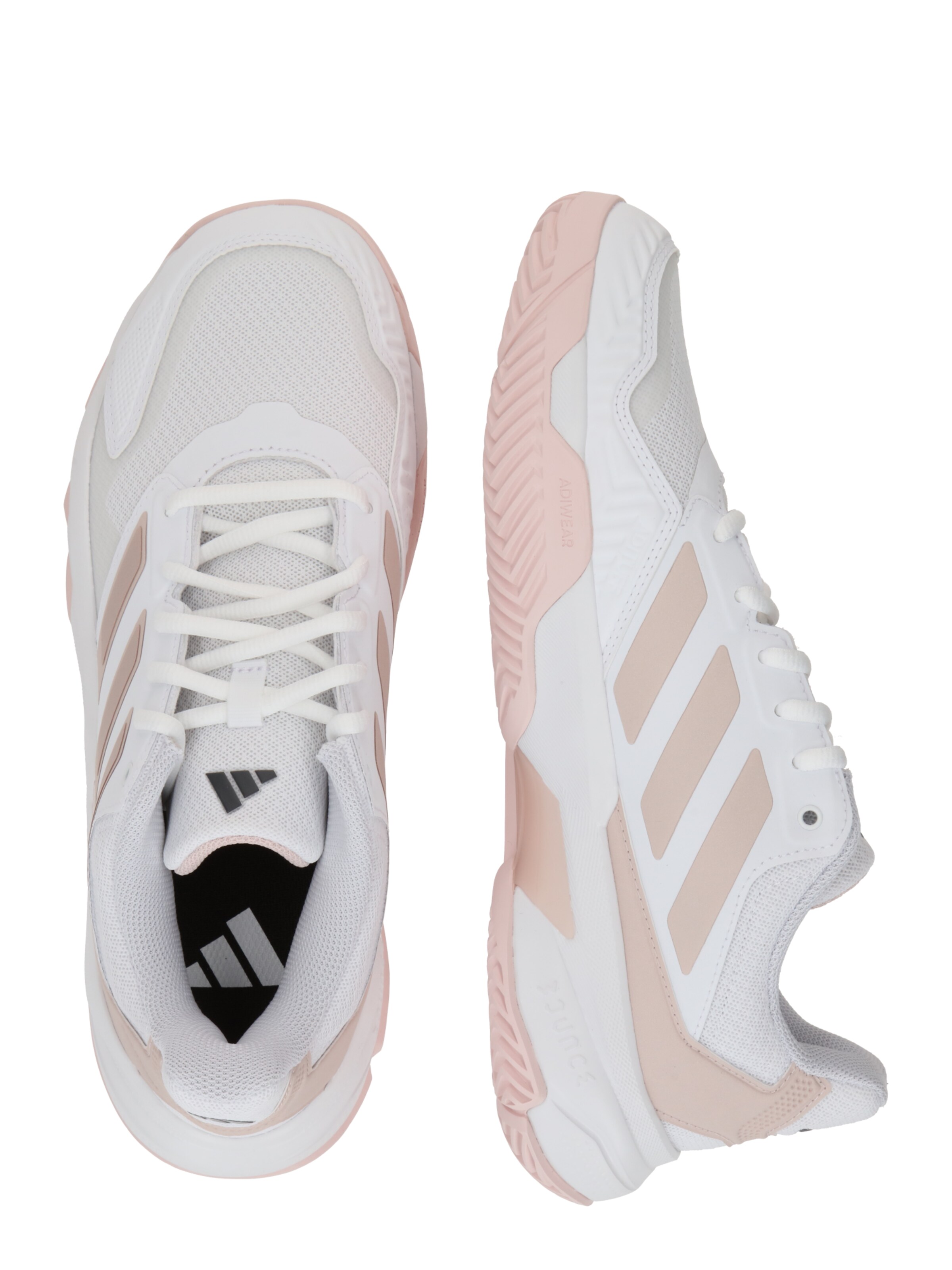 ADIDAS PERFORMANCE Športová obuv 'CourtJam Control 3' - Biela