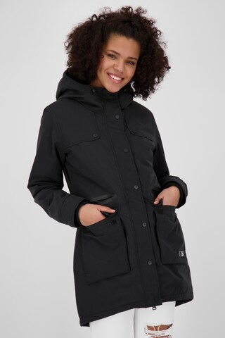 Alife and Kickin Winterjacke in Schwarz: predná strana