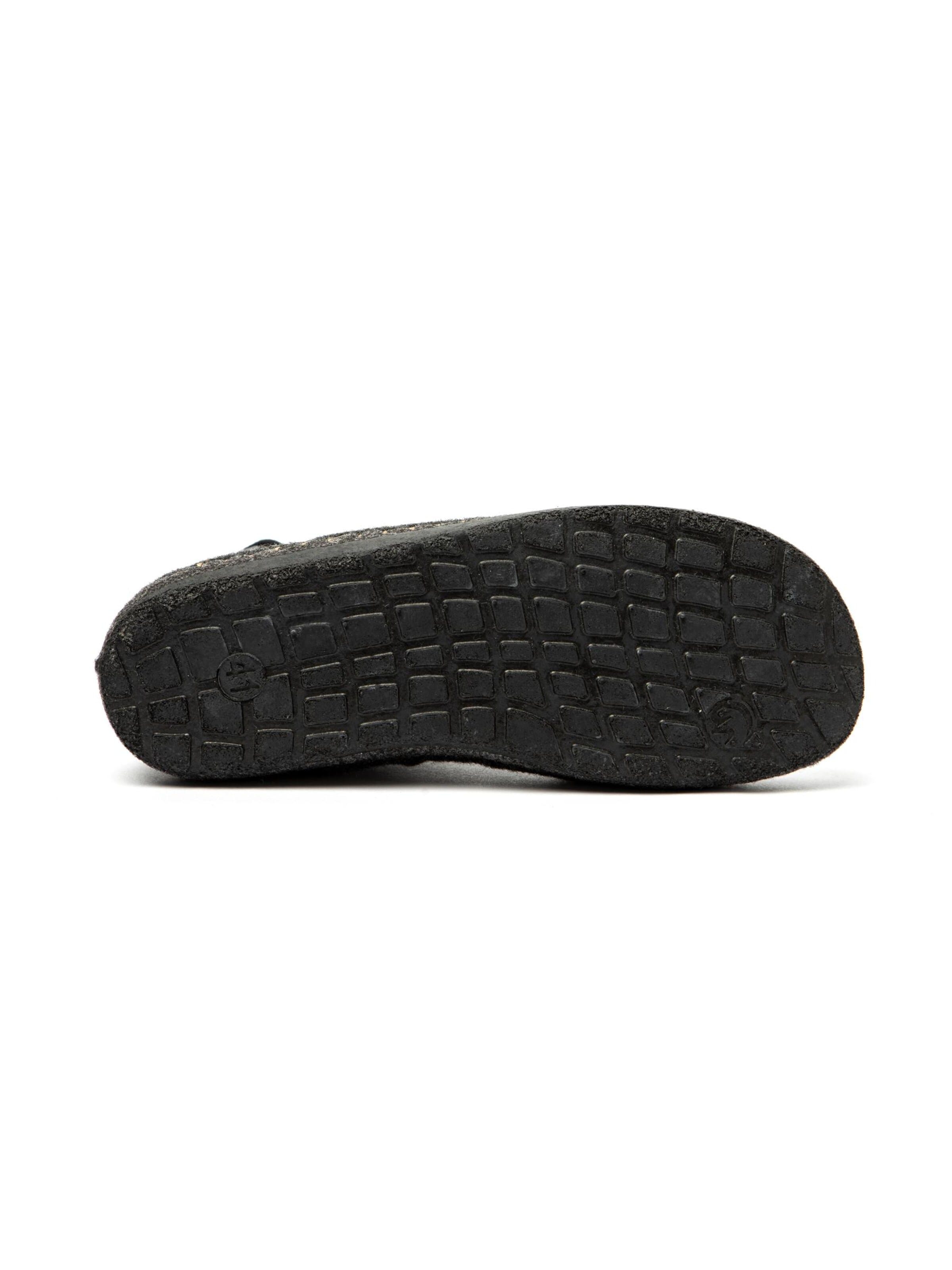 Nuvola. - Pantufa 'Boot New Wool' em cinzento