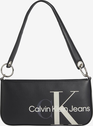 Calvin Klein Jeans Bolso de hombro en negro / blanco, Vista del producto