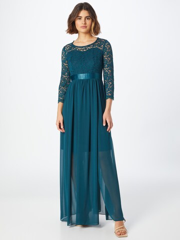 APART Evening Dress in Blue: front