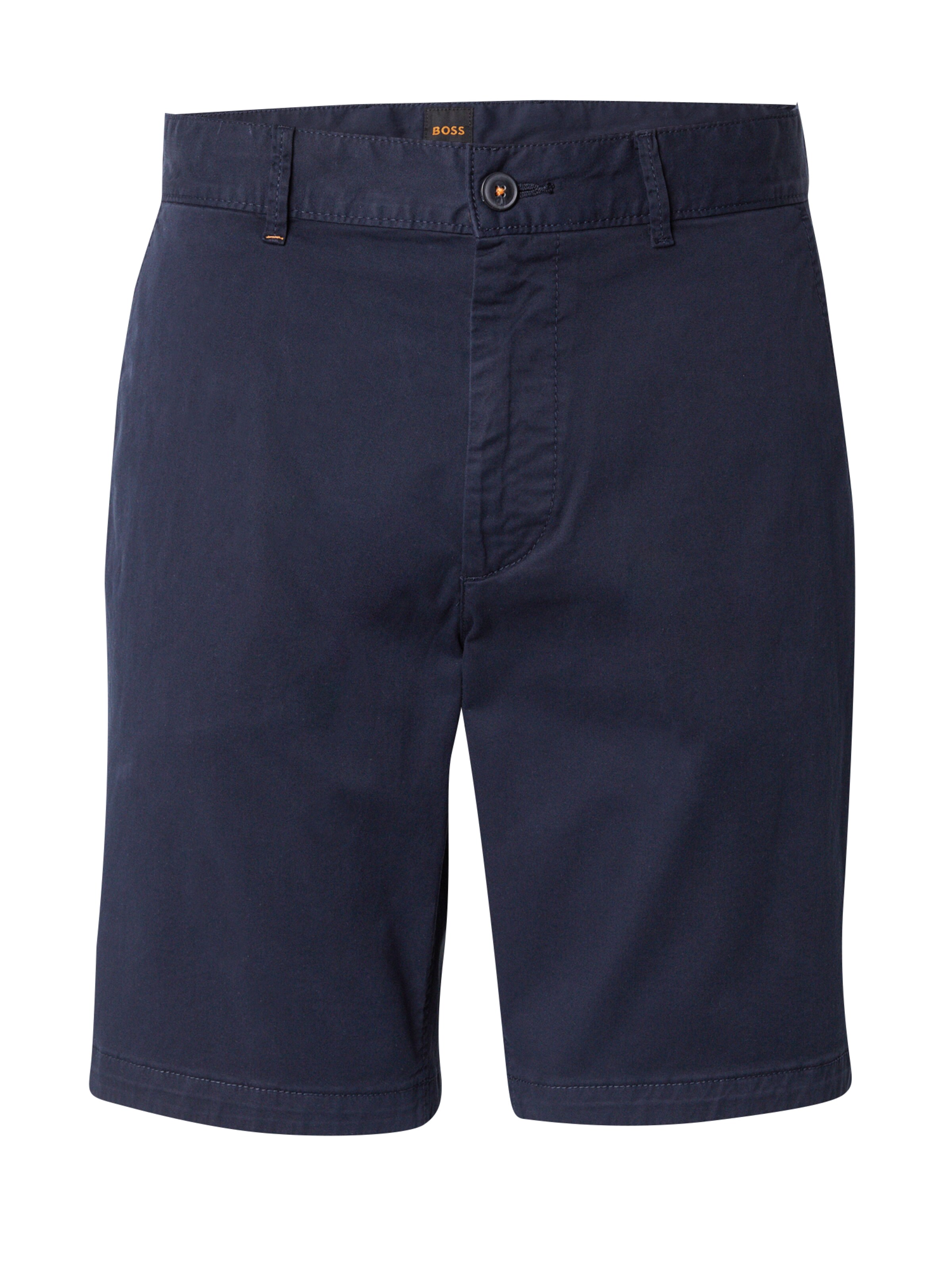 BOSS - Slimfit Pantalón chino en azul: frente