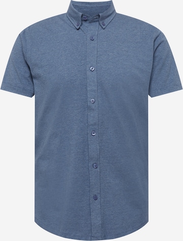 Clean Cut Copenhagen - Ajuste regular Camisa 'Hudson' en azul: frente