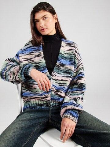 Rich & Royal Strickjacke in Mischfarben: Vorderseite