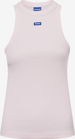 HUGO Top in Roze: voorkant