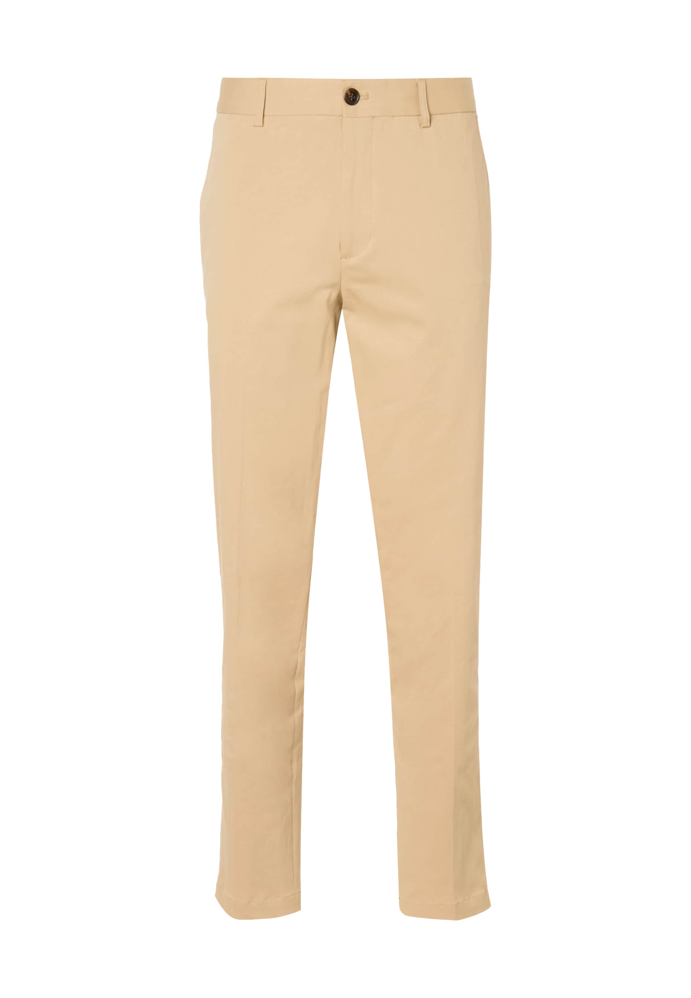 SCOTCH & SODA Slimfit Chino nadrág - barna: elől