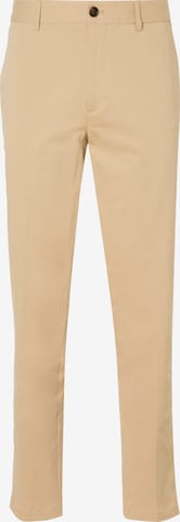 ruda SCOTCH & SODA Prigludęs „Chino“ stiliaus kelnės: priekis