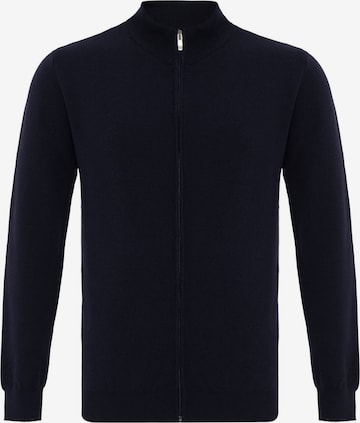 Vestes en maille Anou Anou en bleu : devant