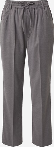 Gina Tricot Regular Pantalon 'Saina' in Grijs: voorkant