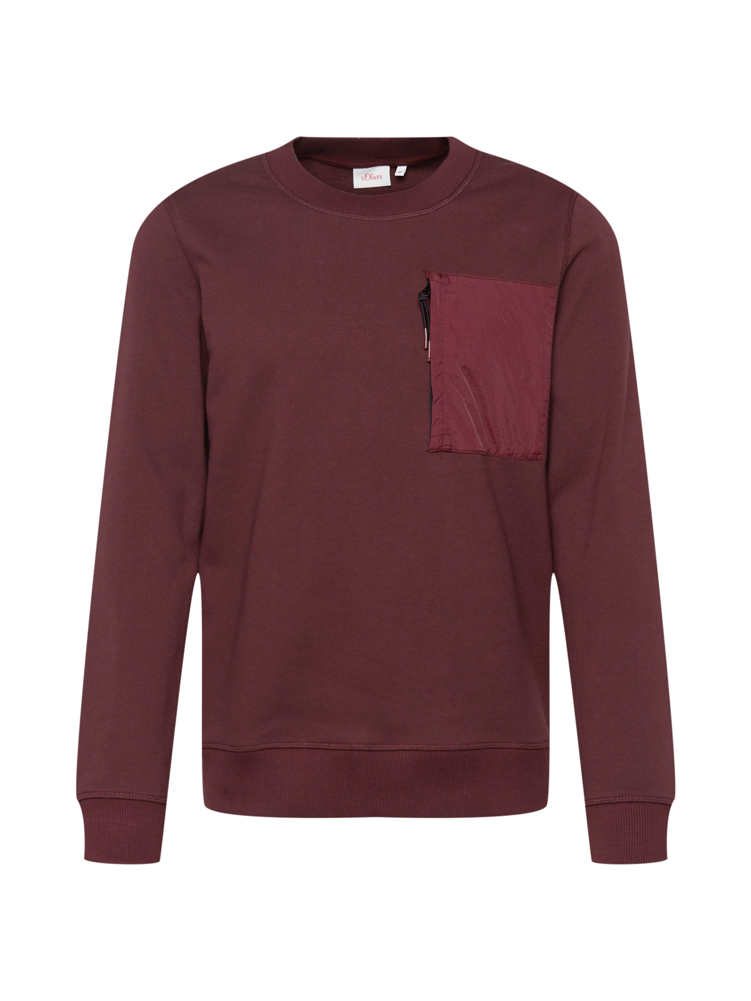 s.Oliver Sweatshirt in Rot: Vorderseite