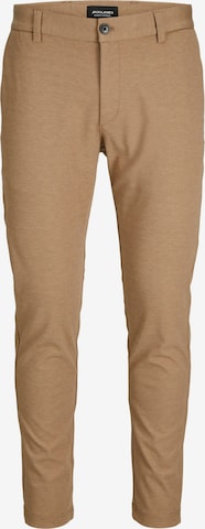 JACK & JONES Slimfit Chinobukse i beige: forside