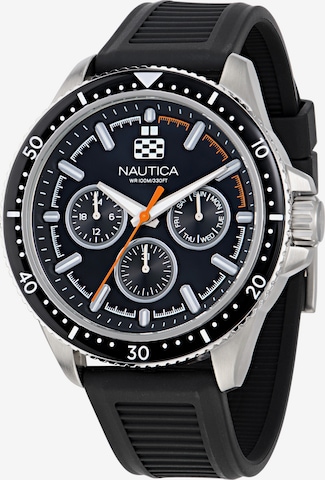 Orologio analogico 'NCT WINDROSE' di NAUTICA in argento: frontale