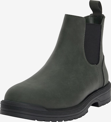 Pull&Bear Chelsea-bootsit värissä vihreä: etupuoli
