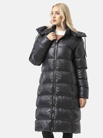 CIPO & BAXX Winter coat 'WM143' in Black: front