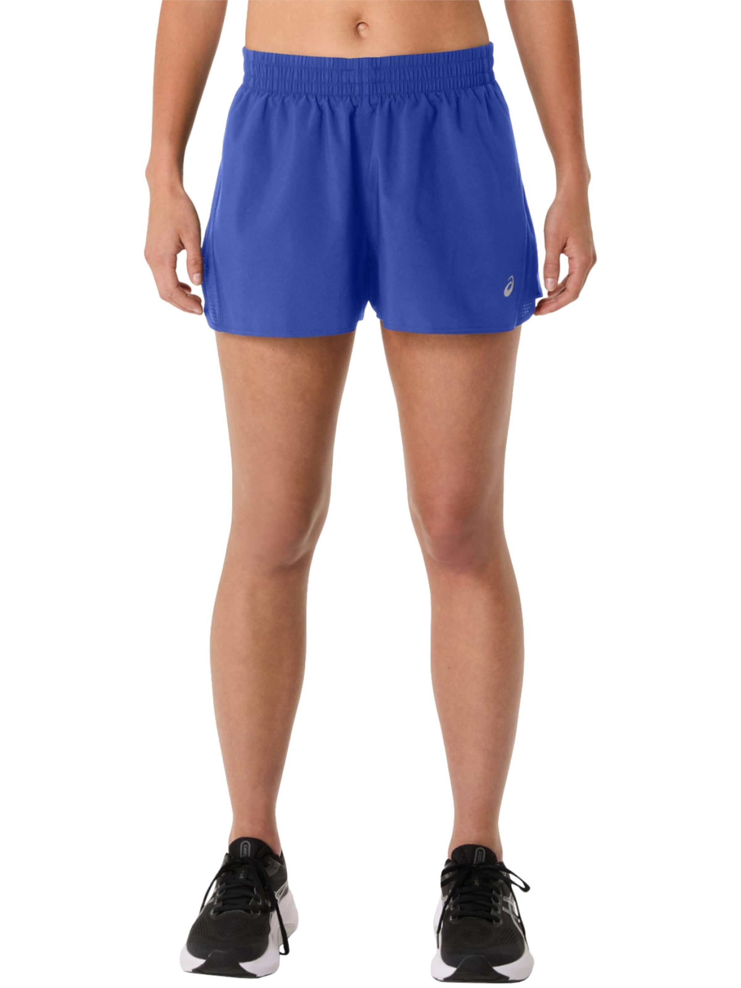 ASICS Regular Sportbroek in Blauw: voorkant