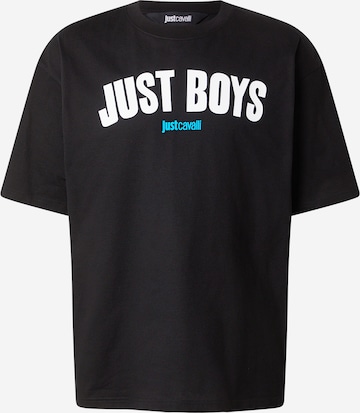 juoda Just Cavalli Marškinėliai 'JUST BOY': priekis