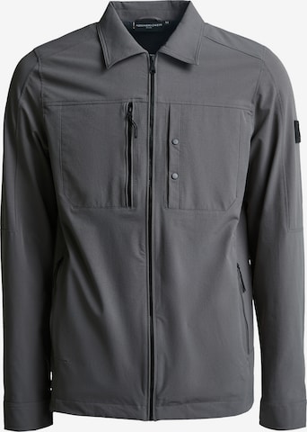 Alessandro Zavetti Jacke 'Saverio' in Grau: Vorderseite