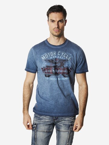 KOROSHI Koszulka w kolorze niebieski: przód