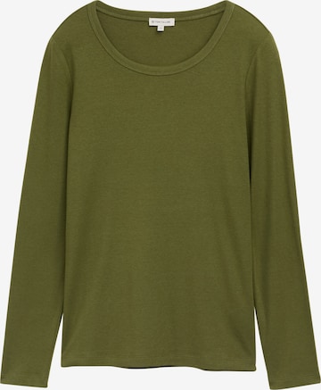 TOM TAILOR Shirt in Grün: Vorderseite