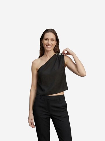 My fashion Top in Bruin: voorkant