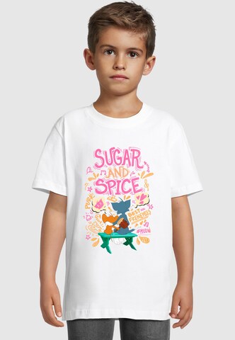 ABSOLUTE CULT T-Shirt 'Tom And Jerry - Sugar and Spice' in Weiß: Vorderseite