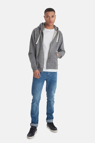 BLEND Sweat jacket 'North' in Grey