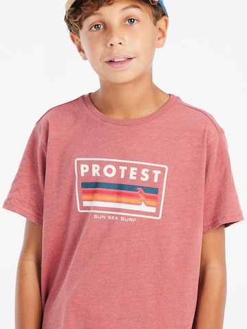 PROTEST Shirt 'PRTMarius JR' in Rood