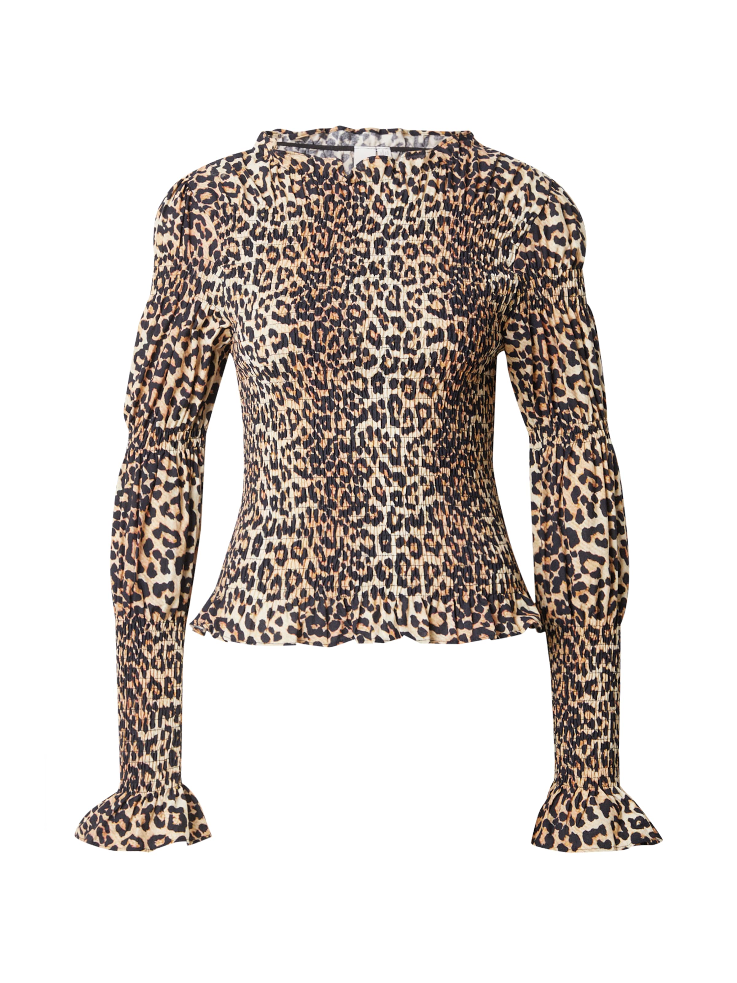 Chemisier 'YASCHEMMA' YAS en marron : devant