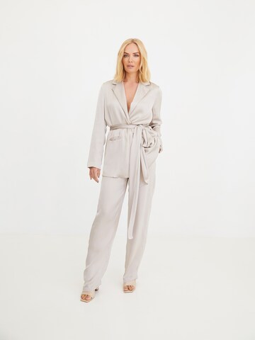 ABOUT YOU x Iconic by Tatiana Kucharova Blazer 'Kiara' in Grey