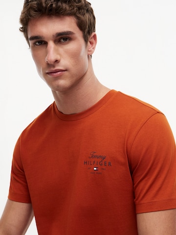 TOMMY HILFIGER Paita värissä oranssi